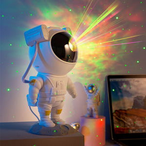 "Galaxy Astronaut Nightlight: Creative USB Table Lamp"