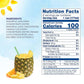 Dole 100% Pineapple Juice, No Added Sugar, Excellent Source of Vitamin C, 100% Fruit Juice, 8.4 Fl Oz, 24 Cans, Packaging May Vary