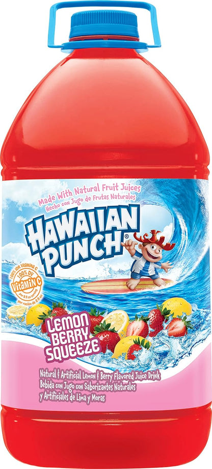 Hawaiian Punch Polar Blast, 1 Gallon Bottle (Pack of 4)