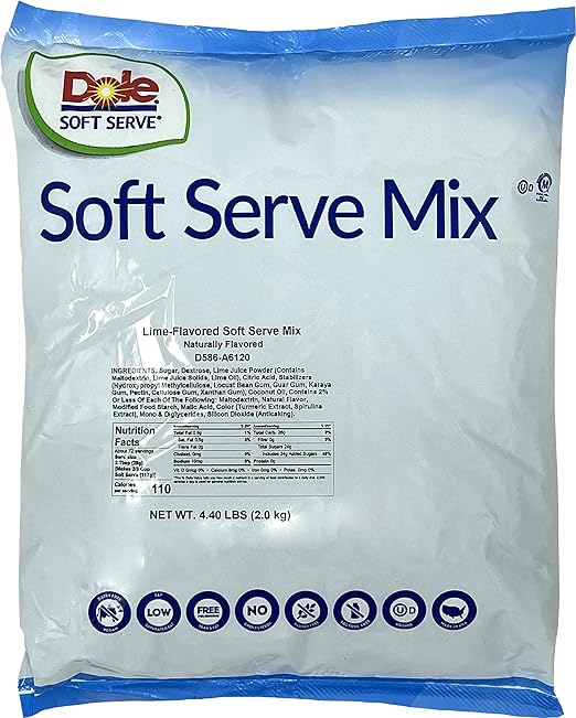 Dole Soft Serve Mix pineapple, 4.40 lbs