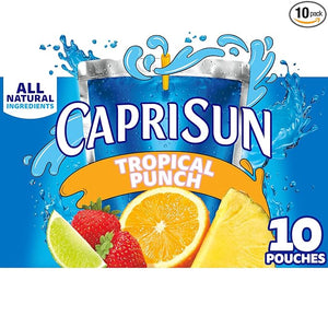 Capri Sun Tropical Punch Ready-to-Drink Juice (10 Pouches)