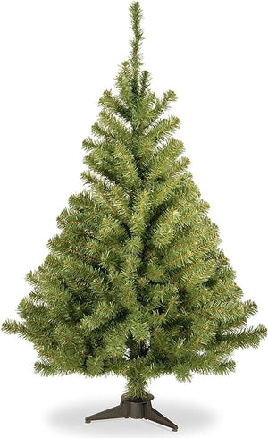 National Tree Company Artificial Mini Christmas Tree, Green, Kincaid Spruce, Includes Stand, 4 Feet