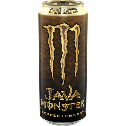 Java Monster Café Latte, Coffee + Energy Drink, 15 fl oz