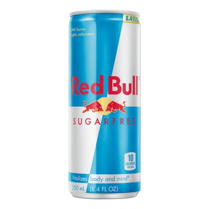 Red Bull Sugar Free Energy Drink, 8.4 fl oz Can