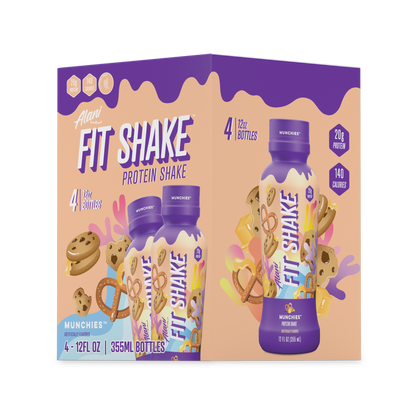 Alani Nu, Fit Shake, Protein Shake, Munchies, 20 Grams, 12oz, 4 Pk