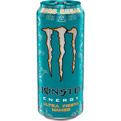 Monster Ultra Fiesta Mango, Sugar Free Energy Drink, 16 fl oz