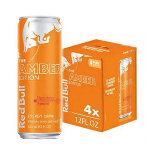 Red Bull Energy Drink, Strawberry Apricot 12 fl oz (4 pack)