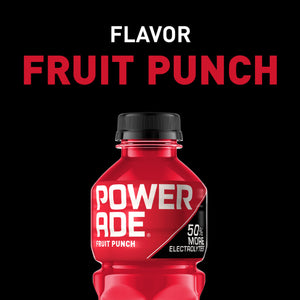 POWERADE Electrolyte Enhanced Fruit Punch Sport Drink, 20 fl oz, Bottle