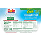 Dole Fruit Bowls Mixed Fruit in Cherry Flavored Gel Snacks, 4oz 24 Total Cups, Gluten & Dairy Free, Bulk Lunch Snacks for Kids & Adults