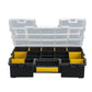 STANLEY Adjustable Compartment Box, Plastic, Black STST14027