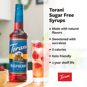 "Torani Sugar Free Hazelnut Syrup: Coffeehouse Classic"