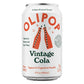 OLIPOP Prebiotic Soda, Vintage Cola, 12 fl oz, 12 Pack