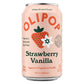 OLIPOP Prebiotic Soda, Strawberry Vanilla, 12 fl oz, 12 Pack