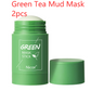 "Green Tea Clay Stick: Oil Control & Anti-Acne Care"