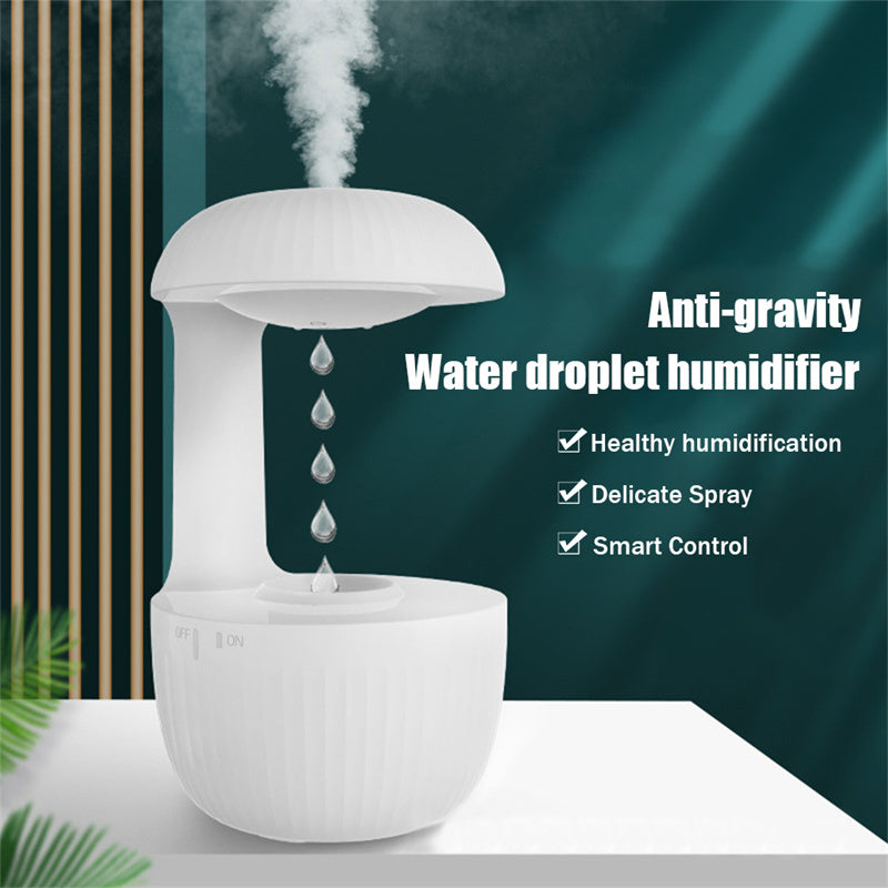 "Levitating Cool Mist Humidifier: Relieve Fatigue with Countercurrent Technology"