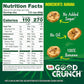 Dole Good Crunch Banana Dried Fruit Bites, Gluten Free & Vegan Snack, 2.5oz Bags (Pack of 6)