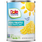 (4 pack) Dole Crushed Pineapple in 100% Pineapple Juice, 20 oz Can