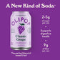 OLIPOP Prebiotic Soda, Classic Grape, 12 fl oz, 12 Pack