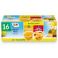 Dole Fruit Bowls Diced Peaches in 100% Juice Snacks, 4oz 12 Total Cups, Gluten & Dairy Free, Bulk Lunch Snacks for Kids & Adults