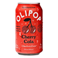 OLIPOP Prebiotic Soda, Cherry Cola, 12 fl oz, 12 Pack