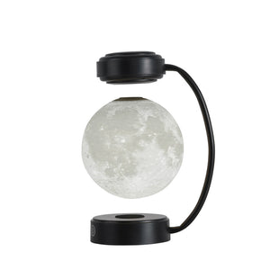 "Magnetic Levitating Moon Lamp: 3D LED Night Light"