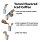 Torani Original Vanilla Syrup, Flavored Syrup, Authentic Coffeehouse Syrup, 12.7 oz