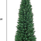 Giantex 5FT Pencil Christmas Tree, Premium Hinged Pine, Metal Legs