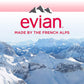 EVIAN Natural Spring Water, 1 LT