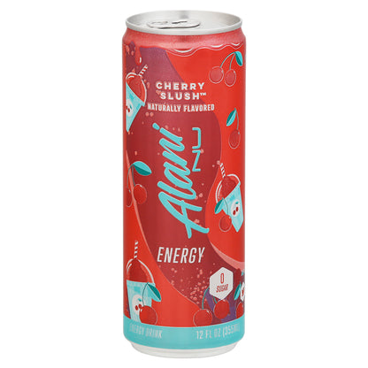 Alani Nu Energy Drink - Cherry Slush - 12oz Cans (Single Cans)