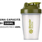 BlenderBottle Classic Shaker cup / Diet Shaker / Protein Shaker with Blenderball / 590ml - clear moss green