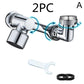 "1080 Swivel Faucet Aerator: Splash-Resistant Extender"