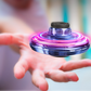 "Interactive LED UFO Spinner: Mini Drone Toy"