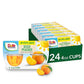 Dole Fruit Bowls Diced Peaches in 100% Juice Snacks, 4oz 12 Total Cups, Gluten & Dairy Free, Bulk Lunch Snacks for Kids & Adults