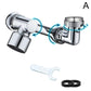 "1080 Swivel Faucet Aerator: Splash-Resistant Extender"