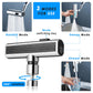 "Universal Rotating Faucet Bubbler: Splash-Proof Kitchen Gadget"