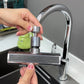 "Universal Rotating Faucet Bubbler: Splash-Proof Kitchen Gadget"