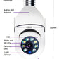 WiFi CAMERA 1080P Bulb 4X Zoom Camera E27 Home 5GWiFi Alarm Monitor