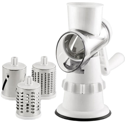 "Versatile 3-in-1 Vegetable Slicer: Essential Kitchen Gadget"