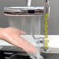 "Universal Rotating Faucet Bubbler: Splash-Proof Kitchen Gadget"