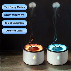 "Volcano Aromatherapy Humidifier: Creative Home Essential"